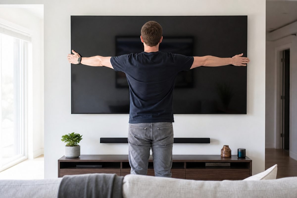 Guía de tamaño de televisor